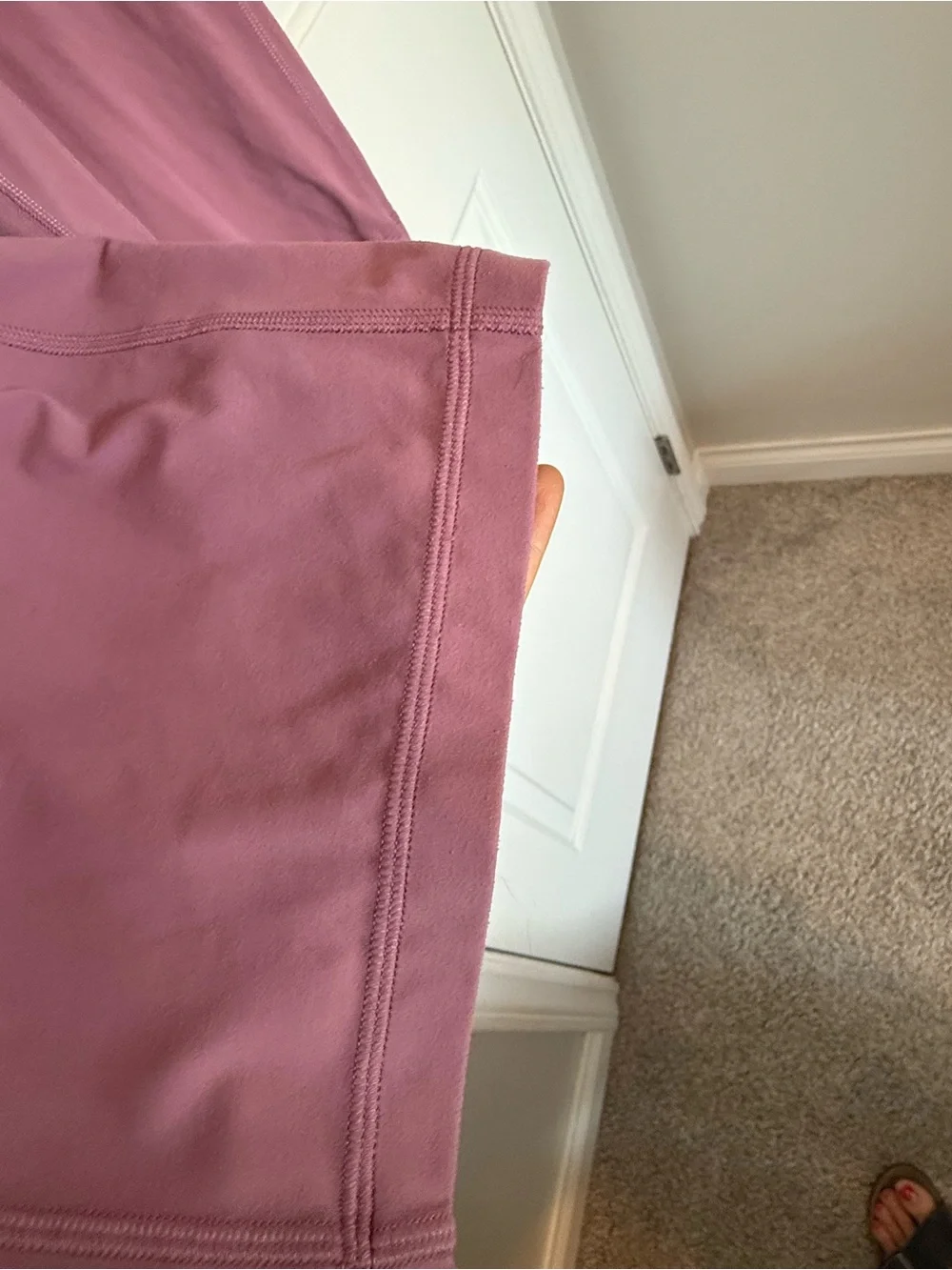 Lululemon Align High-Rise Wide-Leg Pant in Velvet Dust- Good Used